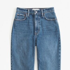 Abercrombie and Fitch Curve Love High Rise Mom Jean
